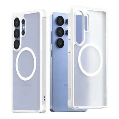 Cover Samsung S25 Ultra Duple Armor Magsafe Case Araree - White